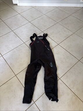 Gill Kids Black Waterproof Sailing Overalls